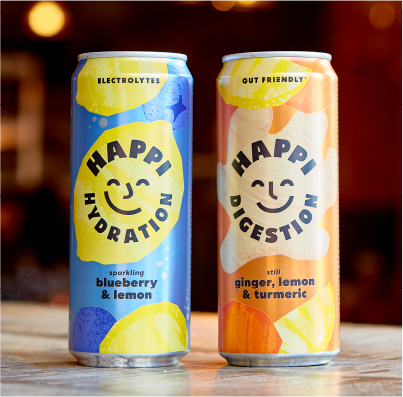 Happi drinks range